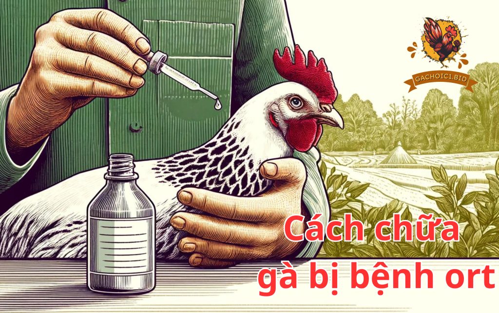 Cách chữa gà bị bệnh ort