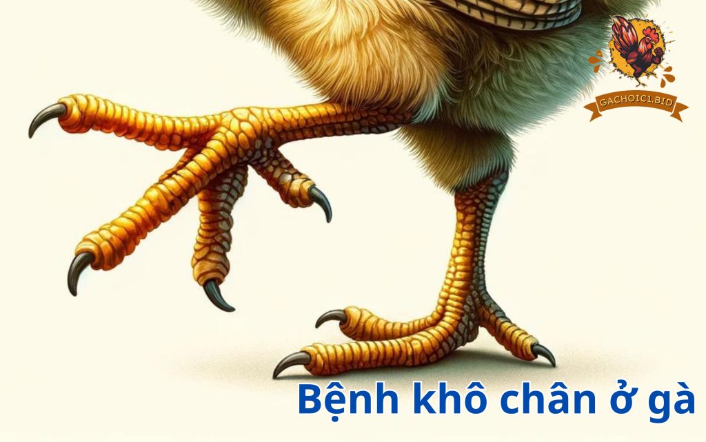 Bệnh khô chân ở gà