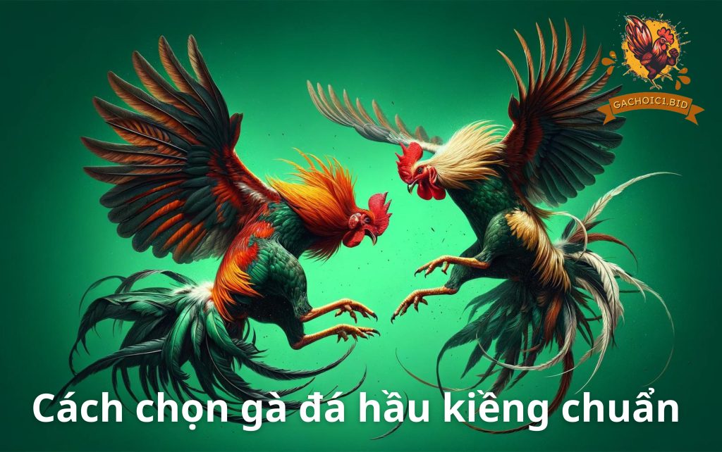 Cách chọn gà đá hầu kiềng chuẩn 