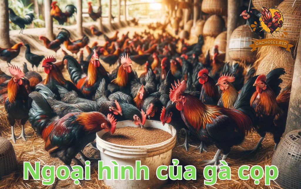 Ngoại hình của gà cọp