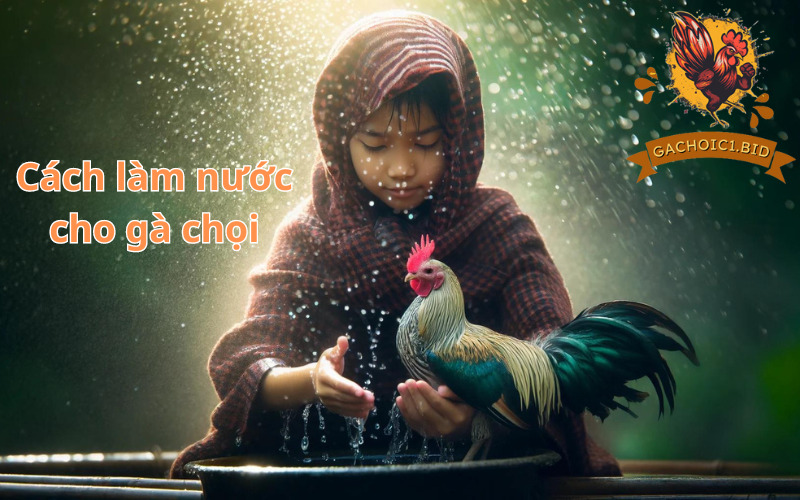 Cách làm nước cho gà chọi 