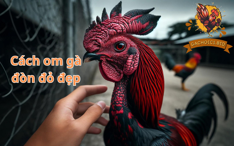 Cách om gà đòn đỏ đẹp 