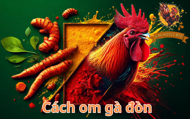 Cách om gà đòn 