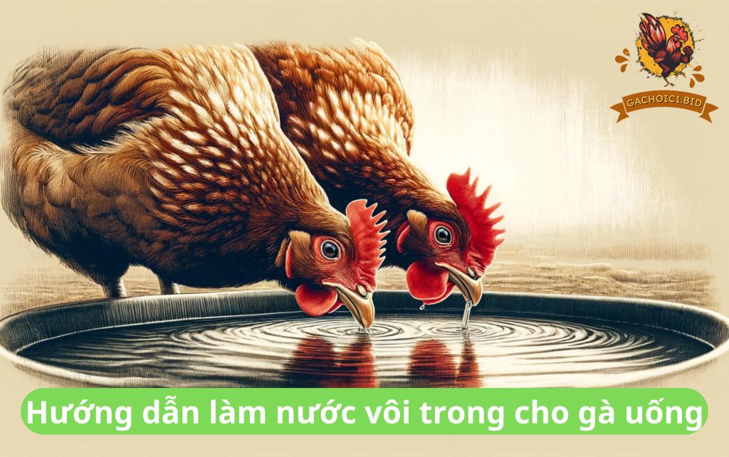 Hướng dẫn làm nước vôi trong cho gà uống