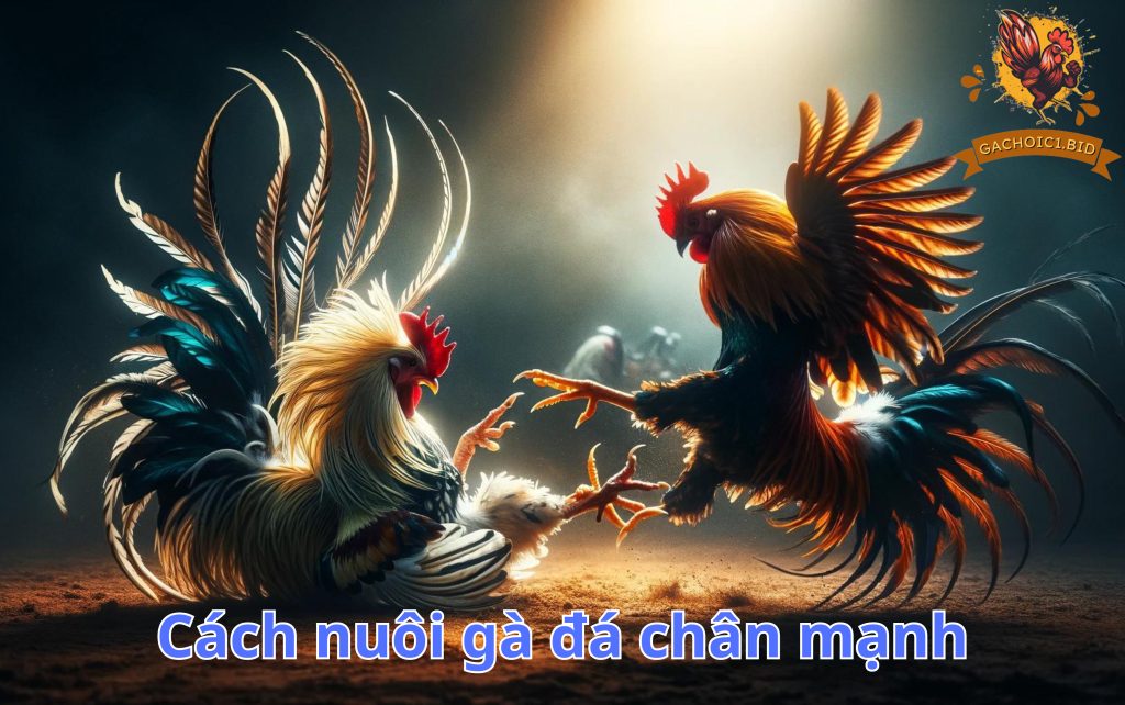 Cách nuôi gà đá chân mạnh