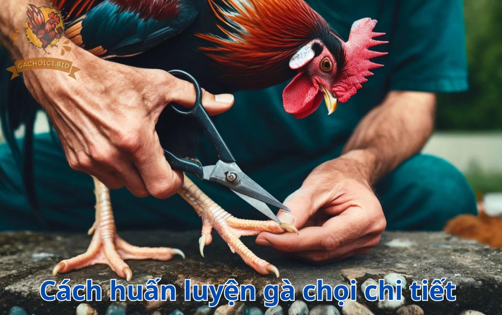 Cách huấn luyện gà chọi chi tiết 