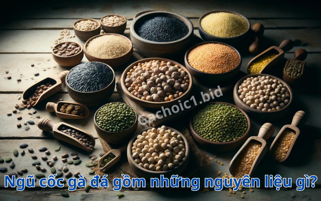 Ngũ cốc gà đá gồm những nguyên liệu gì?