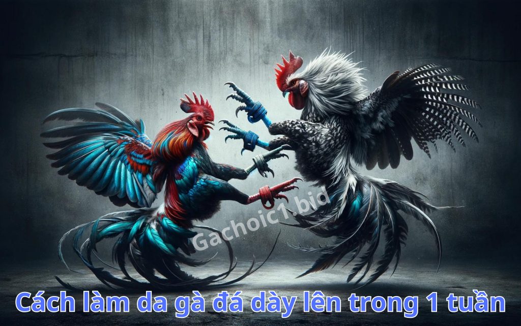 Cách làm da gà đá dày lên trong 1 tuần