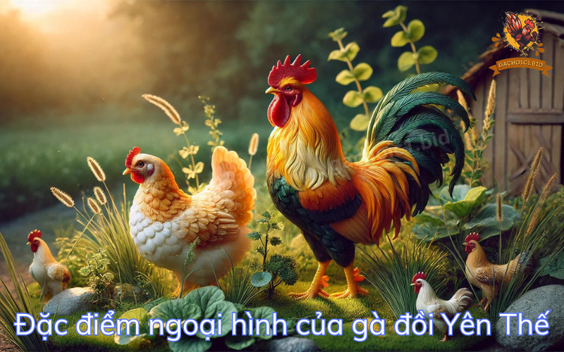 Đặc điểm ngoại hình của gà đồi Yên Thế