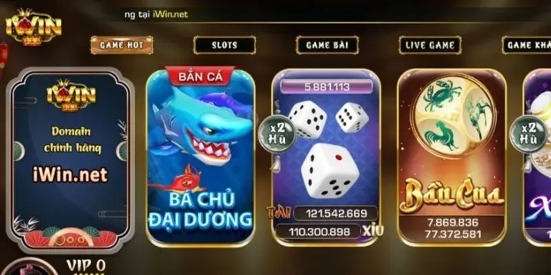 Giới thiệu Iwin và bộ sưu tập game